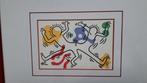 Uniek schilderij print van Keith Haring zeefdruk lithografie, Ophalen of Verzenden