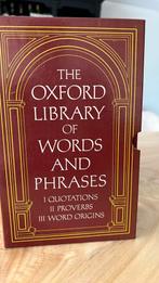 The Oxford Library of Words and Phrarses, Boeken, Ophalen of Verzenden, Zo goed als nieuw