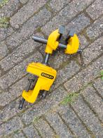 Stanley bankschroef boorklem multifunctioneel, Ophalen of Verzenden, Gebruikt, Bankschroef