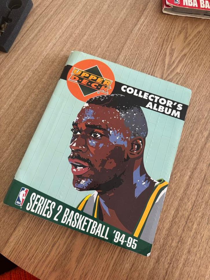 Upper Deck NBA 94-95 Album - Bijna Compleet!, Verzamelen, Sportartikelen en Voetbal, Gebruikt, Spelerskaart, Overige sporten, Ophalen of Verzenden