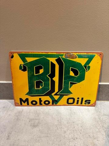 Mancave Bar Café Wanddecoratie metalen bordje BP Motorolie beschikbaar voor biedingen