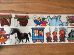 Vintage breite BSB decorstreifen circus (5cmx170cm) nieuw, Ophalen of Verzenden, Huis en Inrichting