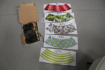 Edison the Petit FATBOY Charger + 5 x lampenkap beschikbaar voor biedingen