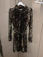 Guess Jurk - Zo goed als nieuw - Maat L bruin 🤎 goud, Bruin, Maat 42/44 (L), Ophalen of Verzenden, Zo goed als nieuw