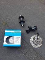 Shimano 105 achterderrailer 2x11 speed en 11-speed cassettes, Ophalen of Verzenden, Gebruikt, Racefiets, Shimano 105