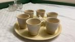 Eierdopjes set, soc ceramique, pasen, brocante, Antiek en Kunst, Ophalen of Verzenden