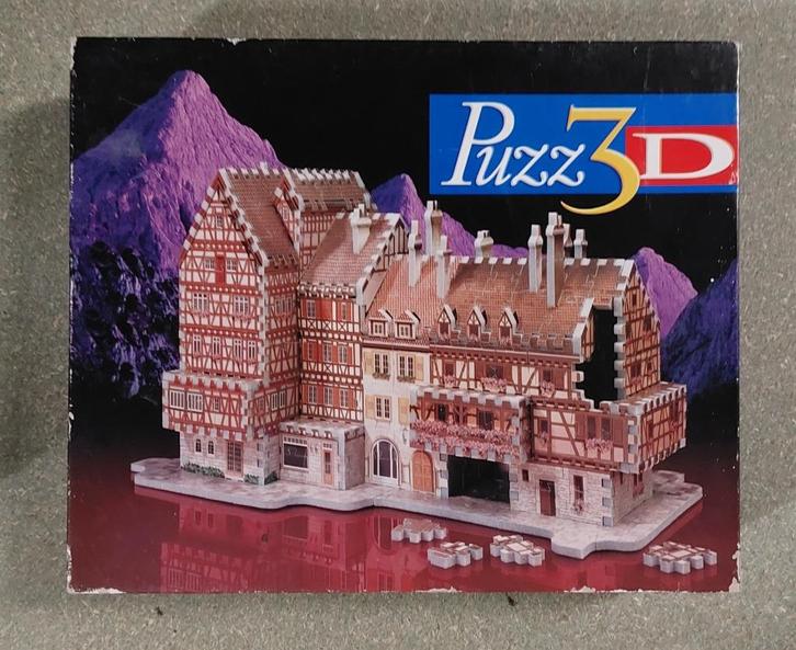 3d puzzel Beiers huis 418 stukjes, Hobby en Vrije tijd, Denksport en Puzzels, Gebruikt, Rubik's of 3D-puzzel, Minder dan 500 stukjes