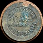 210# Gaspenning Rotterdam, Postzegels en Munten, Penningen en Medailles, Verzenden