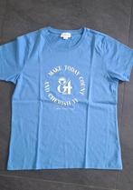 T-SHIRT MAAT L. COTTON CLUB DAMESKLEDING. BLAUW SHIRT!, Blauw, Maat 42/44 (L), Ophalen of Verzenden, Zo goed als nieuw