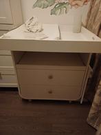 Commode wit met hout, Ophalen, 50 tot 70 cm, 90 tot 105 cm, 100 cm of meer