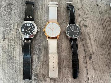 3 x OOZOO horloge beschikbaar voor biedingen