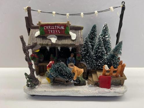 Kerstbomen verkoop met verlichting – Intratuin, Diversen, Kerst, Gebruikt, Verzenden