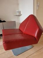 Leolux wibber loveseat draaifauteuil rood, Huis en Inrichting, Banken | Sofa's en Chaises Longues, Ophalen, Gebruikt, Design, Tweepersoons