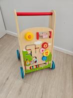Houten loopwagen, Kinderen en Baby's, Speelgoed | Houten speelgoed, Ophalen, Gebruikt, Duw- of Trekspeelgoed