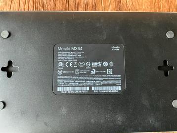 Meraki MX64 Router - Perfect voor Klein Bedrijf! beschikbaar voor biedingen