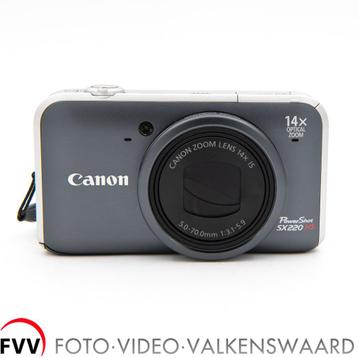 Canon PowerShot SX220 HS met 14x optische zoom beschikbaar voor biedingen