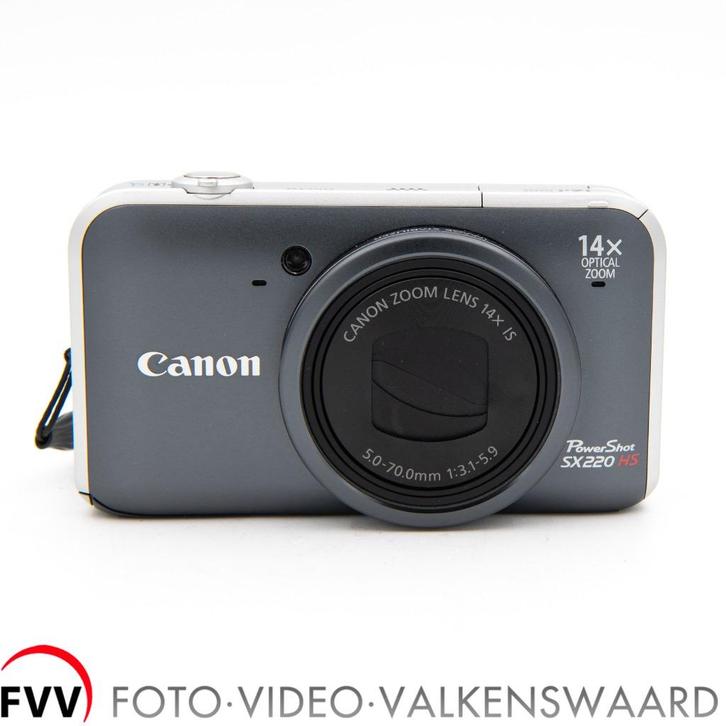 Canon PowerShot SX220 HS met 14x optische zoom, Audio, Tv en Foto, Fotocamera's Digitaal, Gebruikt, Compact, Canon, 8 keer of meer