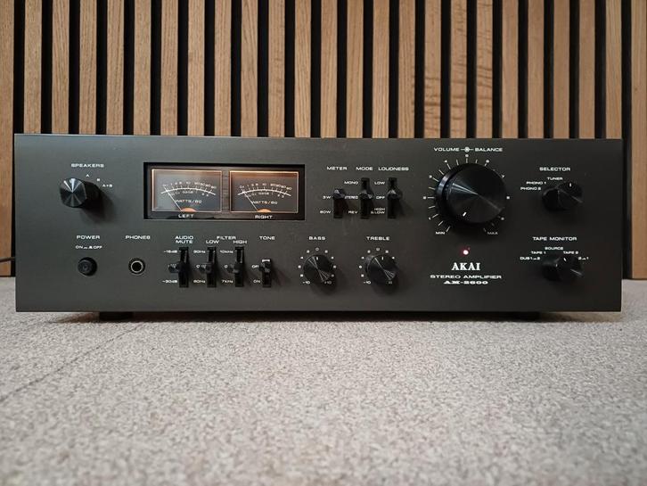 Akai AM-2600 Stereo Versterker - Vintage Topklasse, Audio, Tv en Foto, Stereo-sets, Gebruikt, Overige merken, Ophalen of Verzenden