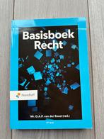 Basisboek Recht - 17e druk, Ophalen of Verzenden, Gamma, Zo goed als nieuw, HBO