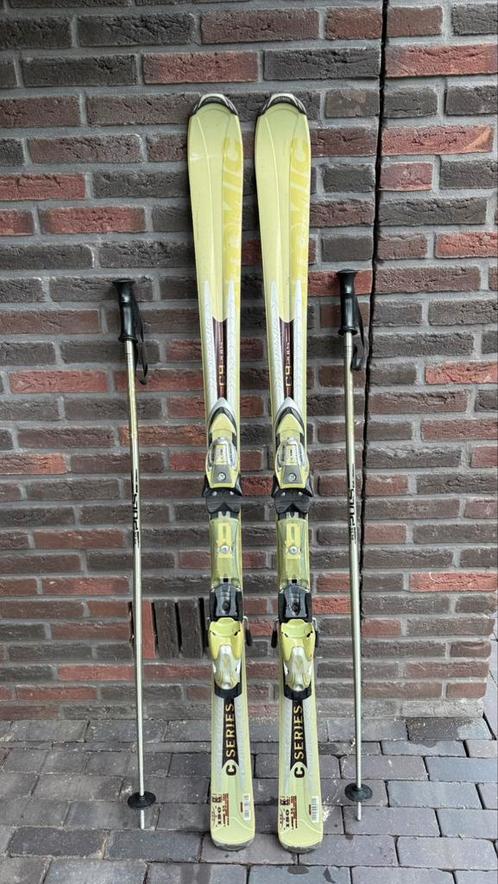Atomic G Series ski’s met stokken, Sport en Fitness, Skiën en Langlaufen, Gebruikt, Ski's, Skiën, Atomic, 140 tot 160 cm, Ophalen