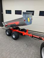 Gronddumper minitrekker. Dumper mintractor kiepkar aanhanger, Akkerbouw, Ophalen of Verzenden, Grondbewerking