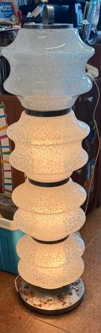 Ialiaanse Mazzega vloerlamp Murano chroom Nason, Ophalen of Verzenden