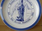 Bord Sint Servaas Maastricht Zestien Eeuwen Christendom 1984, Ophalen of Verzenden, Zo goed als nieuw, Overige typen, Christendom | Katholiek