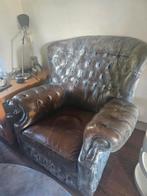 Chesterfield model fauteuil, Antiek en Kunst, Ophalen of Verzenden