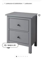 Hemnes IKEA nachtkastje 2x, Huis en Inrichting, Slaapkamer | Nachtkastjes, Minder dan 45 cm, Zo goed als nieuw, Hout, Ophalen