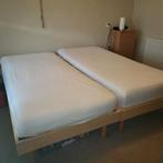 2 x 1 pers bed met elektrisch verstelbaar hoofd- en voeteind, Huis en Inrichting, Slaapkamer | Bedden, 90 cm, Eenpersoons, Zo goed als nieuw