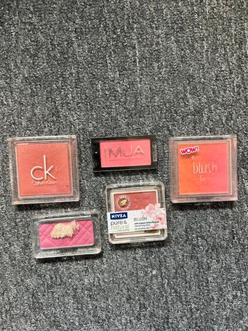Blush make up - Calvin Klein, MUA, Nivea, Catrice, Essence beschikbaar voor biedingen