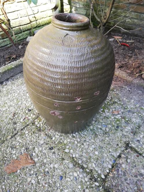 Oude antieke stenen chinese vaas kruik wijn sake rijstwijn, Antiek en Kunst, Antiek | Vazen, Ophalen
