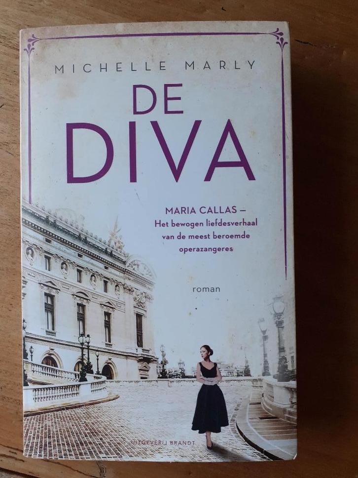 Boek ‘De Diva´ van Michelle Marly (over Maria Callas), Boeken, Romans, Zo goed als nieuw, Europa overig, Ophalen of Verzenden