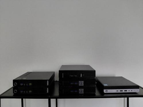 Mini PC Dell, Lenovo en HP, Computers en Software, Desktop Pc's, Gebruikt, 2 tot 3 Ghz, HDD, SSD, Ophalen of Verzenden