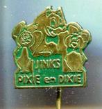 Jinks Pixie & Dixie groen op koper strip speldje ( J_053 ), Verzamelen, Speldjes, Pins en Buttons, Nieuw, Figuurtje, Speldje of Pin