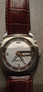 Zeer nette en mooie  heren Mexxhorloge., Ophalen of Verzenden, Staal, Overige merken, 1960 of later