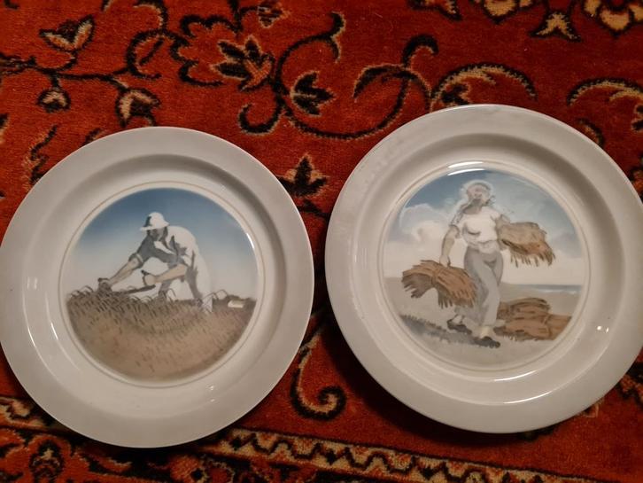 Porselein Royal Copenhagen Denmark, Antiek en Kunst, Antiek | Wandborden en Tegels, Ophalen of Verzenden