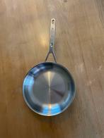Demeyere Koekenpan 24cm, Huis en Inrichting, Keuken | Potten en Pannen, Gebruikt, Inductieplaat, Ophalen of Verzenden, Rvs