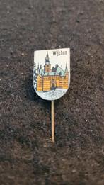 Wapen Wijchen speldje, Verzenden, Zo goed als nieuw, Stad of Land, Speldje of Pin