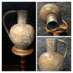 Stoere sobere vintage antieke kan kooer messing melkkan, Antiek en Kunst, Antiek | Koper en Brons, Ophalen of Verzenden, Koper
