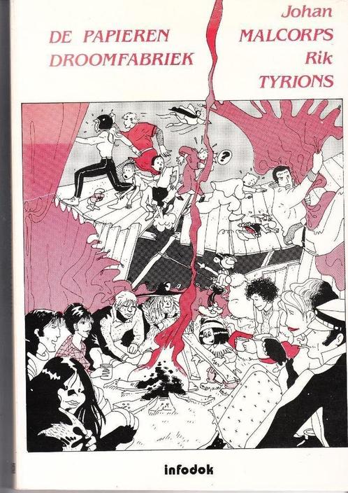 De papieren droomfabriek door Johan en Rik Tyrions Malcorps, Boeken, Stripboeken, Zo goed als nieuw, Eén stripboek, Ophalen of Verzenden