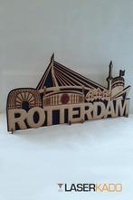Rotterdam Skyline met Erasmusbrug Euromast Markthal De Kuip, Antiek en Kunst, Ophalen of Verzenden