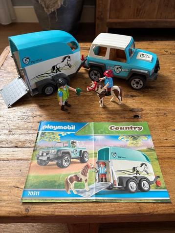 Playmobil Country auto met aanhanger 70511  beschikbaar voor biedingen