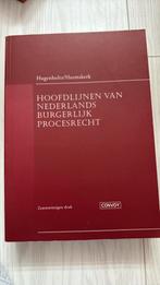 Hoofdlijnen van Nederlands Burgerlijk Procesrecht, Ophalen of Verzenden, Zo goed als nieuw, W. Hugenholtz; W. Heemskerk
