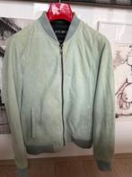 Prachtige Suède Jas, Blauw, Ophalen of Verzenden, Zo goed als nieuw, Pure White