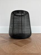 Windlicht zwart, Huis en Inrichting, Lampen | Lampenkappen, Ophalen, Zo goed als nieuw, Zwart, Rond