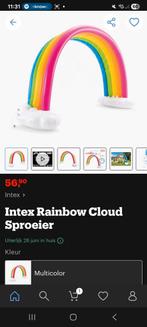 Opblaasregenboog met sproeier, Ophalen, Zo goed als nieuw