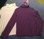 H&M paarse colshirt col shirt longsleeve top maat 122-128, Meisje, H&M, Nieuw, Ophalen of Verzenden