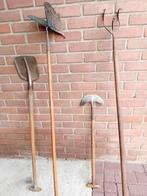 Tuingereedschap: Woeler, Afsteker, Aardappelploeg, Ophalen, Gebruikt