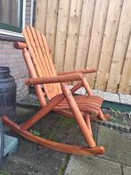 Houten schommelstoel tuin, Tuin en Terras, Ophalen, Zo goed als nieuw, Hout